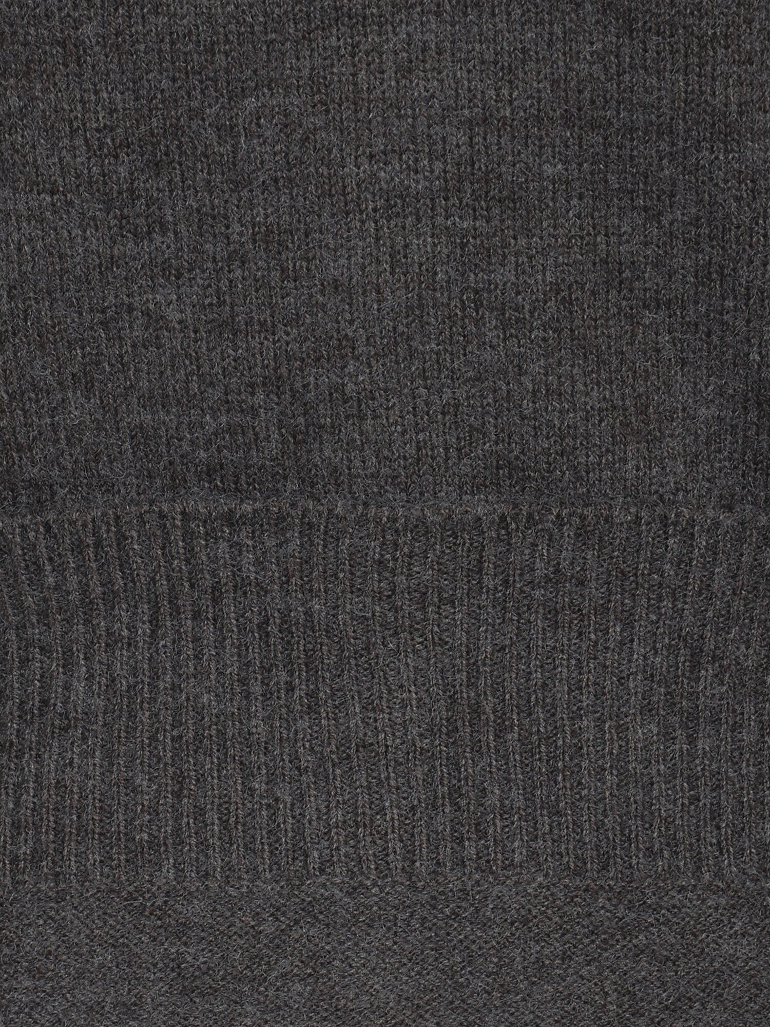 사이드 아가일 브이넥 니트 가디건 (DARK GREY)