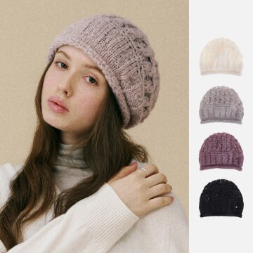 헤이즈 니트 비니 마요르 (4 colors)