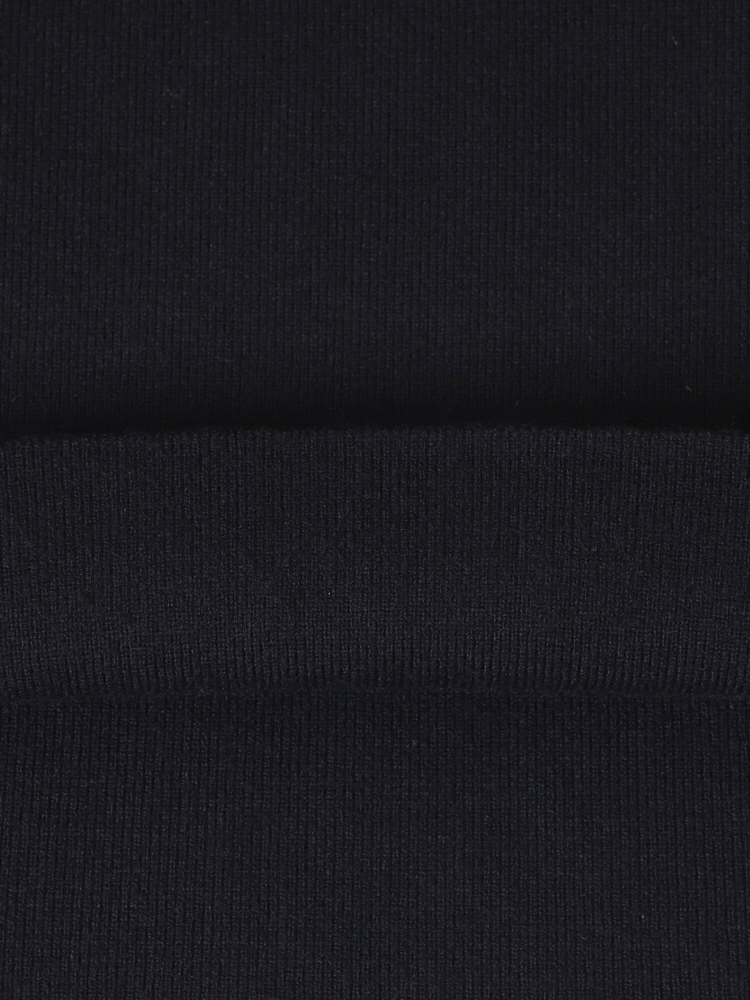 배색 레이어 칼라 셔츠 블라우스 (BLACK)