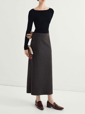 YY_Commuter pencil skirt_2color