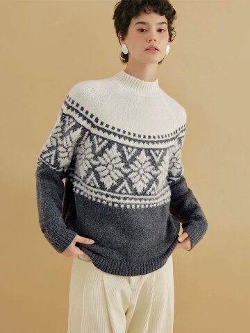 YY_Isle vintage wool pullover