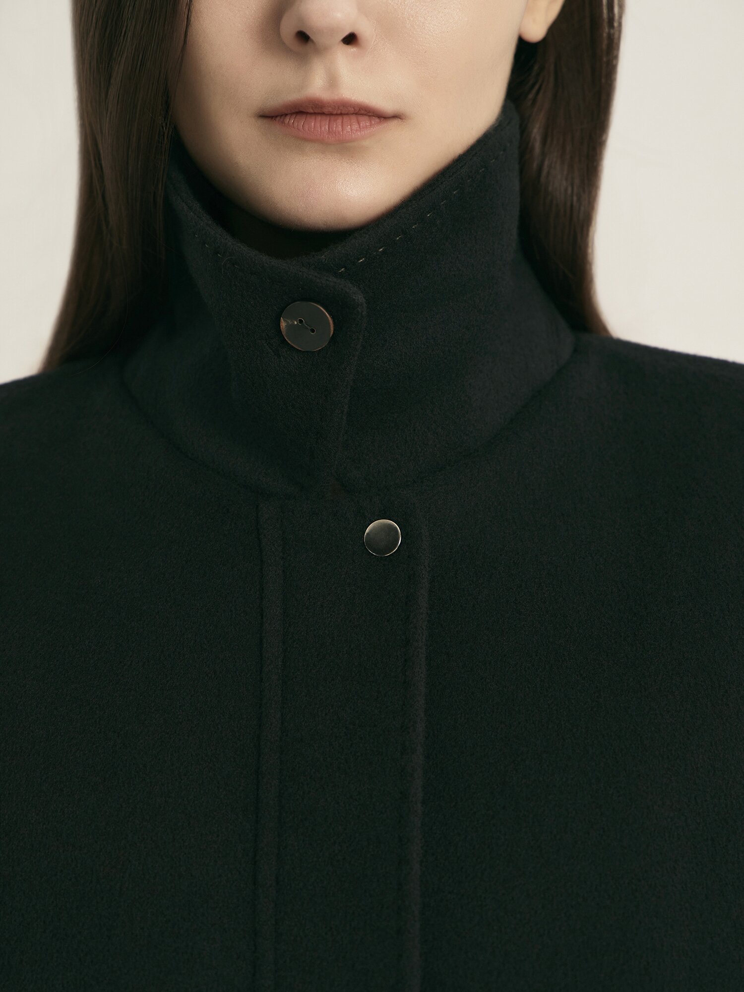 텍스처 블록 블루종 자켓 (BLACK)