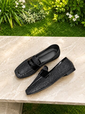 DELE NOIR LACE 로퍼 DE2007