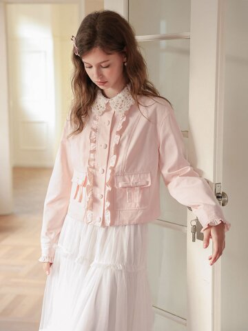 Cest_Bow pocket jacket