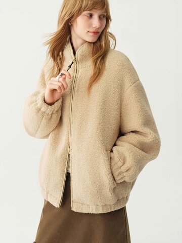 WD_Teddy zip-up jacket_2color