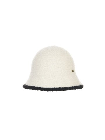BOUCLE TWOTONE BUCKETHAT [IVORY]