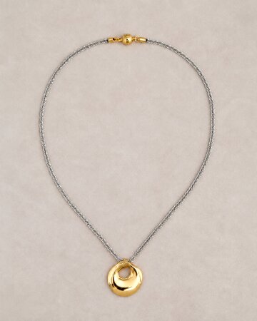 Liquid Ripple Sculpt Necklace
리퀴드 리플 스컬프트 네크리스