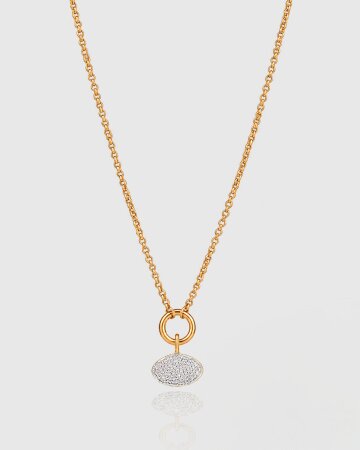 Ovalis Pavé Necklace
오발리스 파베 네크리스