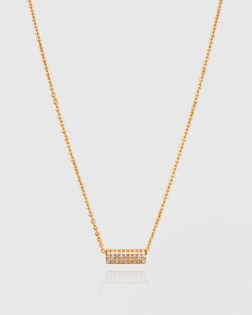 Prism Pavé Line Necklace
프리즘 파베 라인 네크리스