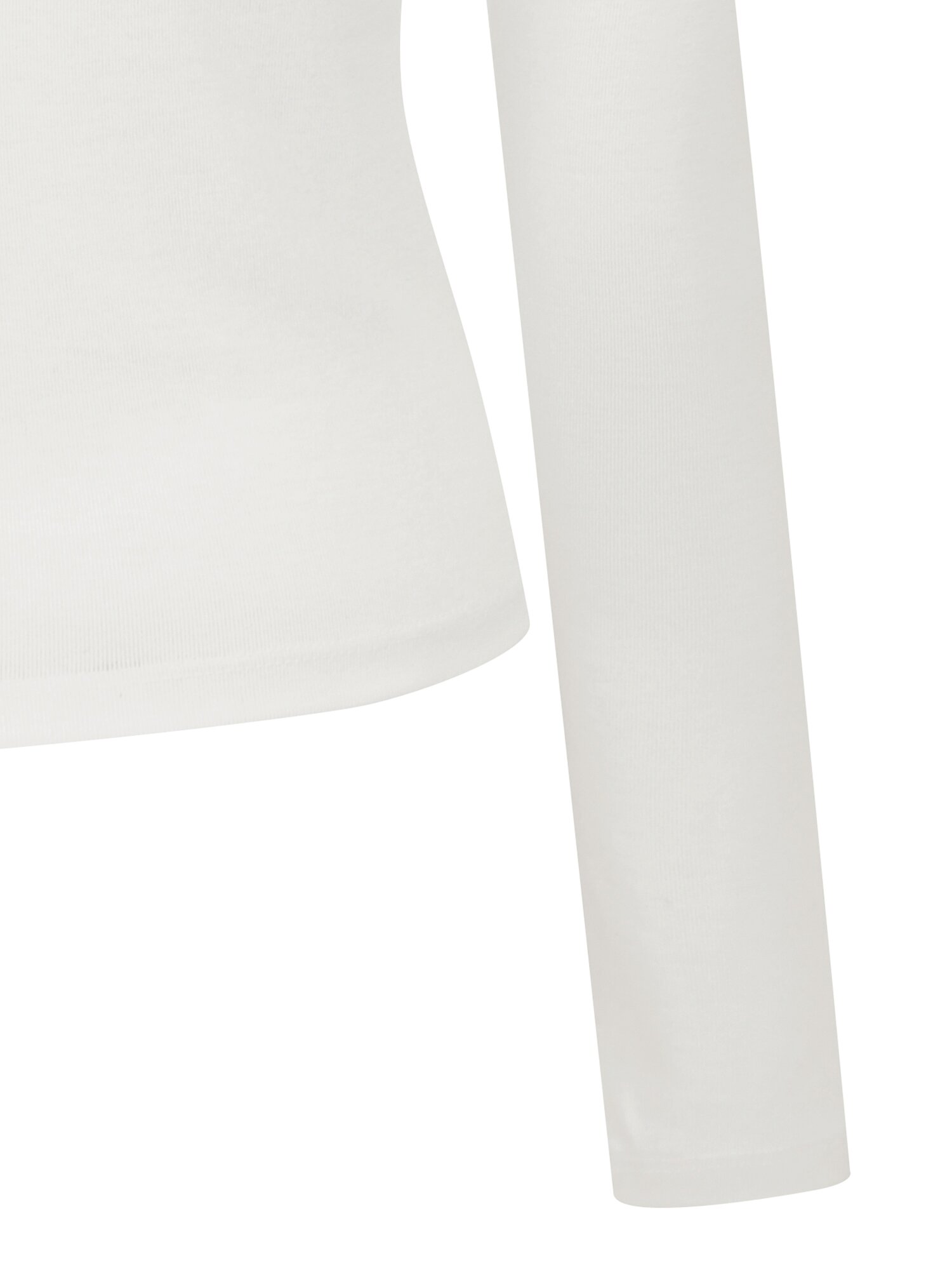 타이넥 셔링 슬림핏 티셔츠 (WHITE)