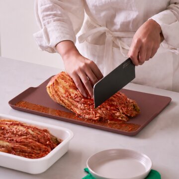 바겐슈타이거 TPU 플레이팅 도마 세이블 보드 가드 브라운