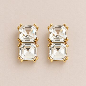 Dual Facet Drop Earrings
듀얼 패싯 드롭 이어링