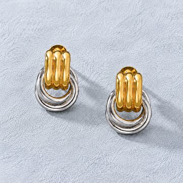 Chrono Orbit Loop Earrings
크로노 오빗 루프 이어링